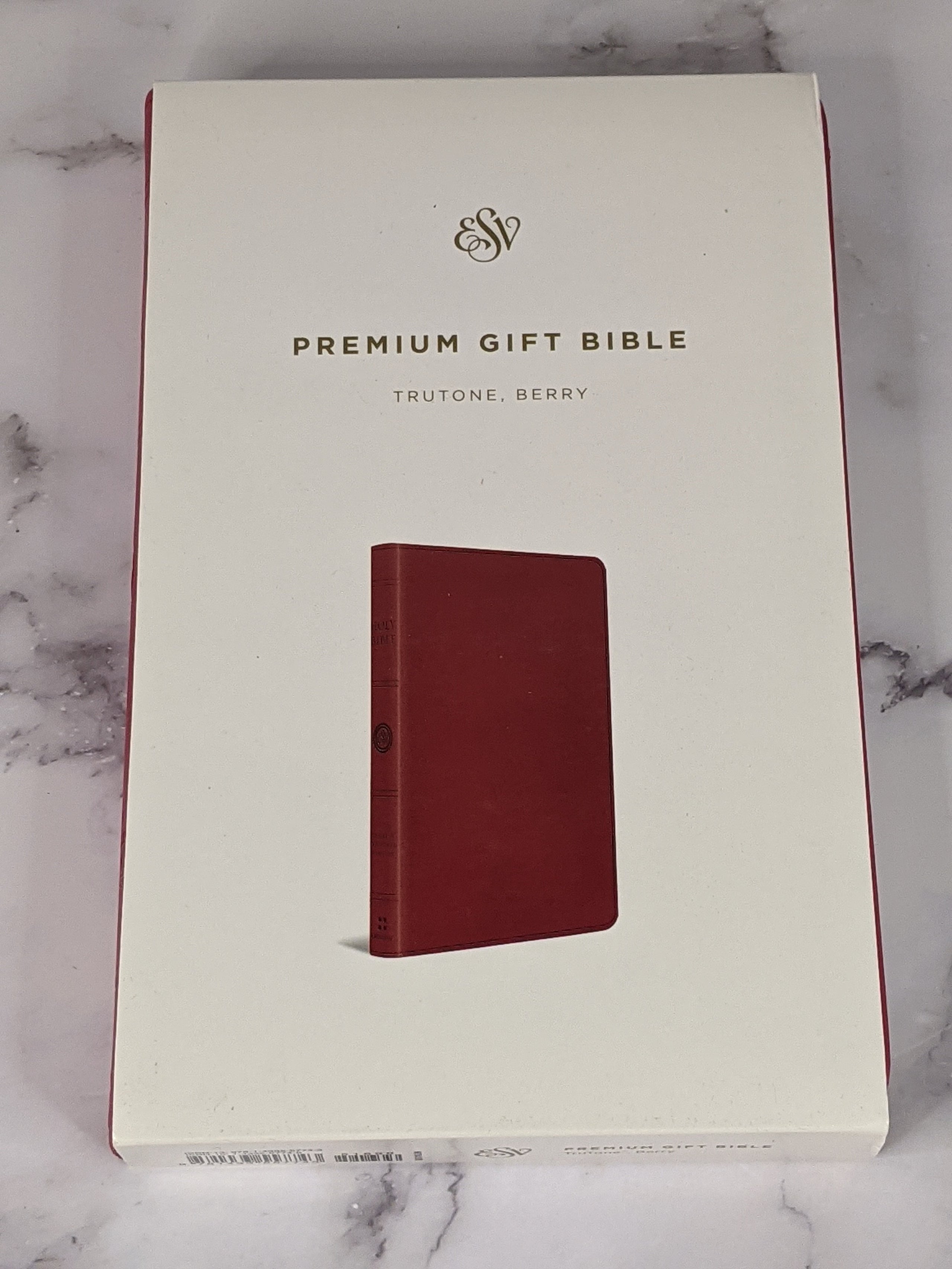 Premium Gift Bible ESV Trutone Berry